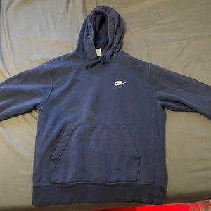 Blue nike hoodie